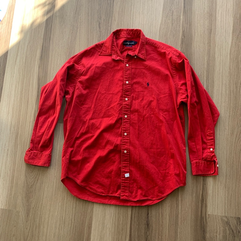 Ralph Lauren Button Down Shirt - Large